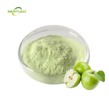 High-quality food-grade green apple powder