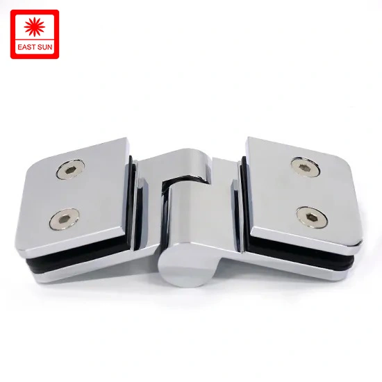 Hot Designs Glass to Glass Brass Self Rising Glass Shower Hinge (ESH-612)