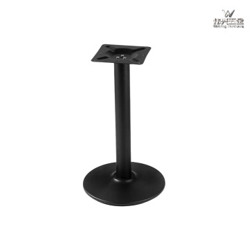 Black commercial metal table legs