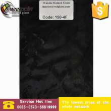 buring plate transparent green glass