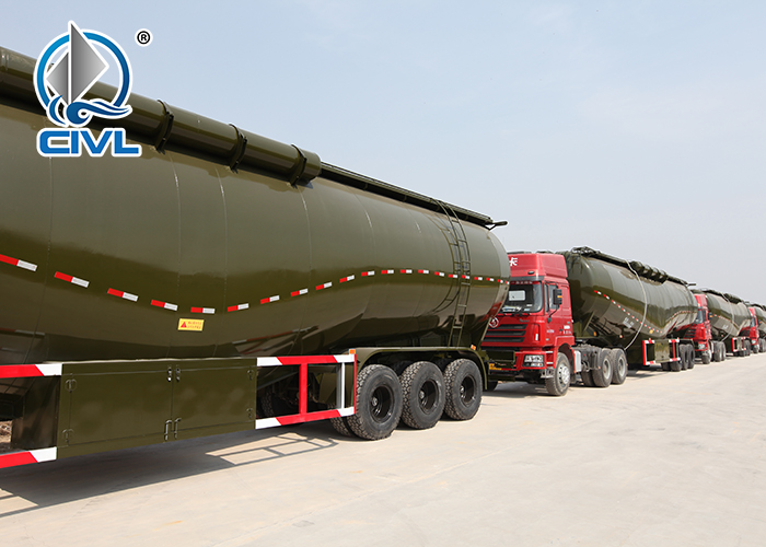 Semi-remorque de ciment en vrac 11 Bulk Cement Semi Trailer 11