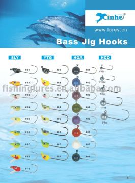 Swim Bait Jig Heads,Lead Head Jigs, VMC Fish Hook