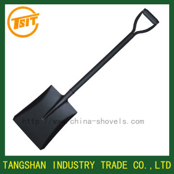 steel shovel square point