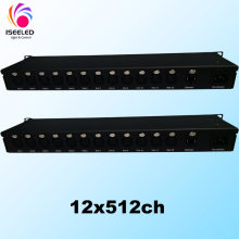 DMX512 LED განათების არტნეტის კონტროლერი