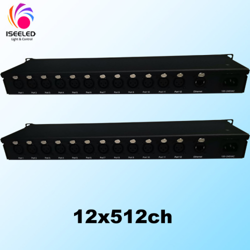 DMX512 LED Lighting ArtNet Controller