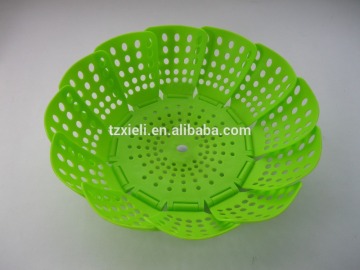 Plastic Folding Fruit Basket Fruit Plate Fruit Storage Plastic Bowl Filter Basket