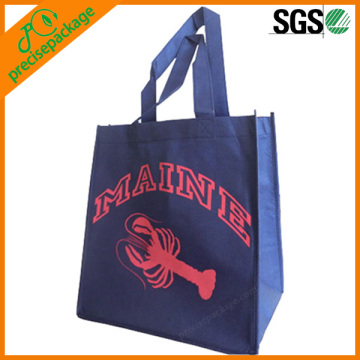 Cheap recycle silkscreen printing non woven bag