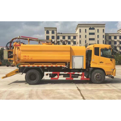 High Pressure Sewage Suction Sludge Vacuum Tanker Truck