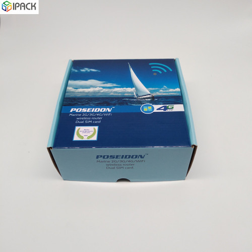 Custom Wireless Router Cardboard Corrugated Packaging Box
