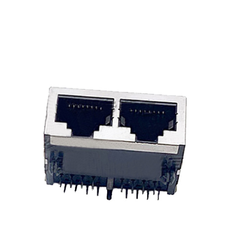 Conector RJ45 de entrada lateral con blindaje completo