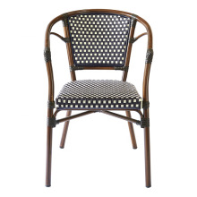 bistro vintage french chairs with arm cafes chairs