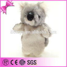 Hot sale brushy plush koala puppet