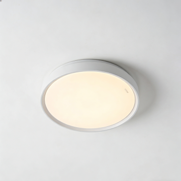Indoor soft-glow ceiling fixture