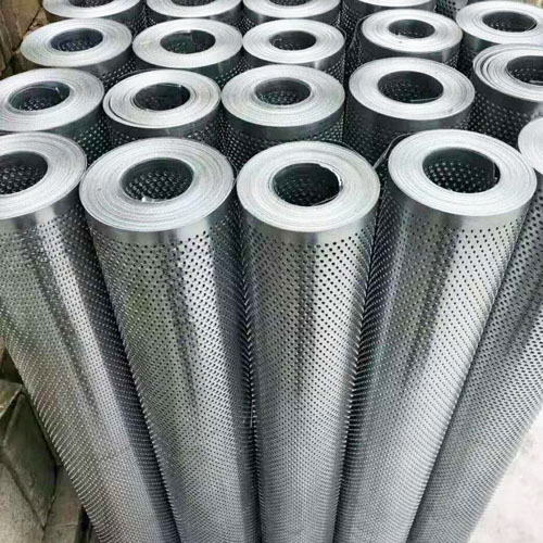 decorative hexagonal hole perfroated metal sheet for building facade