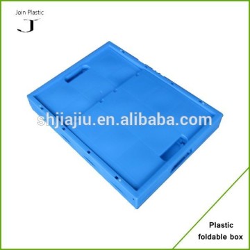 Warehouse foldable plastic tote
