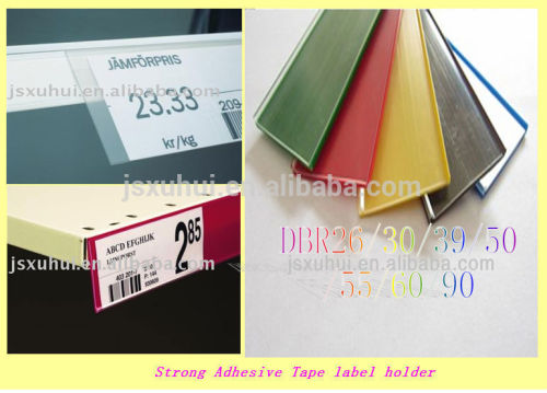 PVC adhesive label holder