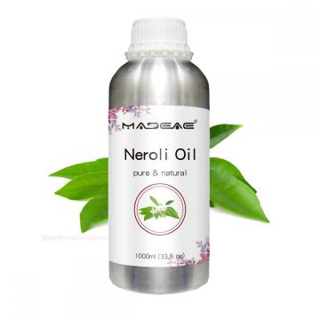 Custom Wholesale High Quality Sample Glass Bottle Skin Care Sleep Pure Dried Neroli Flower Petal Essential Oil