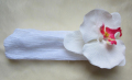 Accessoires pour cheveux serre-tête Satin large se plie Phalaenopsis + bandeau