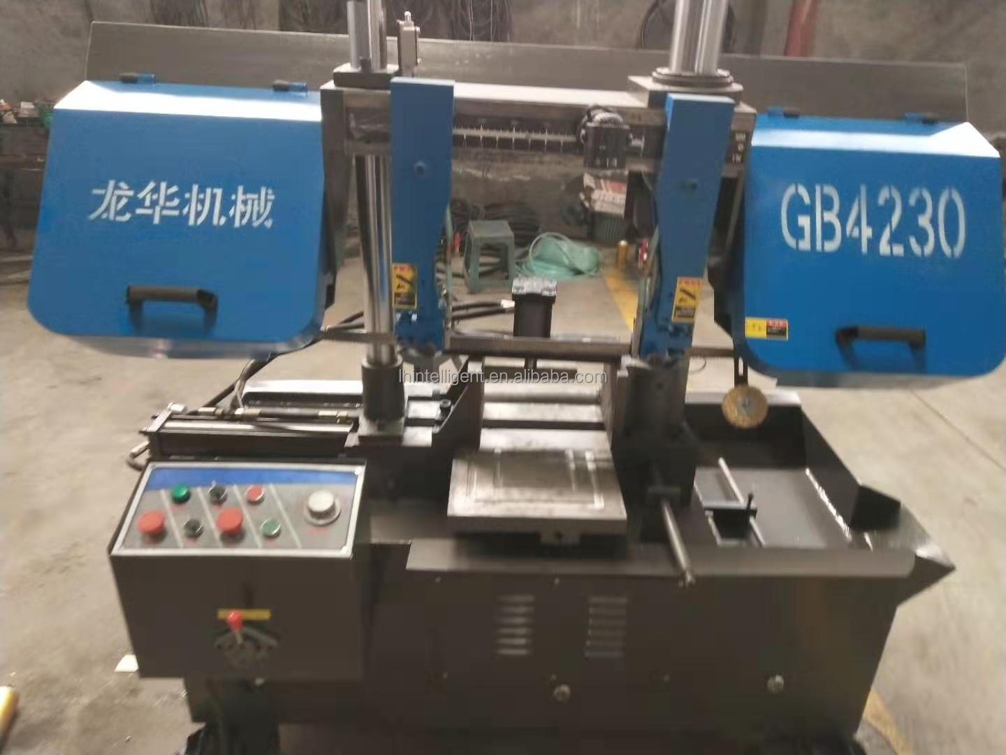 Brand saw machine GB4270 gantry horizontal band sawing machine with High quality metal cutting saw machine