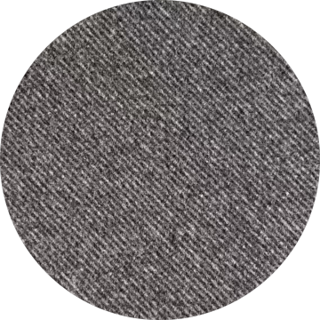 Needle punched wool polyester fabric