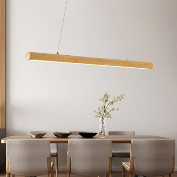 LEDER Slim Wooden Pendant Lamps