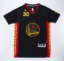 New Arrival!! The Sheep Year #30 Stephen Curry short sleeve basketball jersey,Klay Thompson 11# basketball jerseys with Stiched