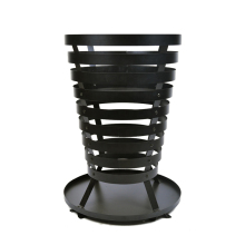 Outdoor Round Design Metal Garden Fire Bowl Heater Fire Basket / Fire Pit