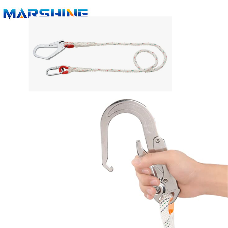 Body Protection Fall Arrest Safety Lanyard with Buckle