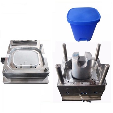 Household Plastic Dustbin Injection Mould