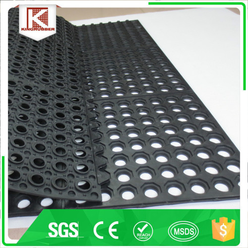 interlocking rubber floor tile