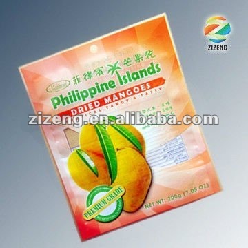 Dried fruit packing bag, plastic snack bag