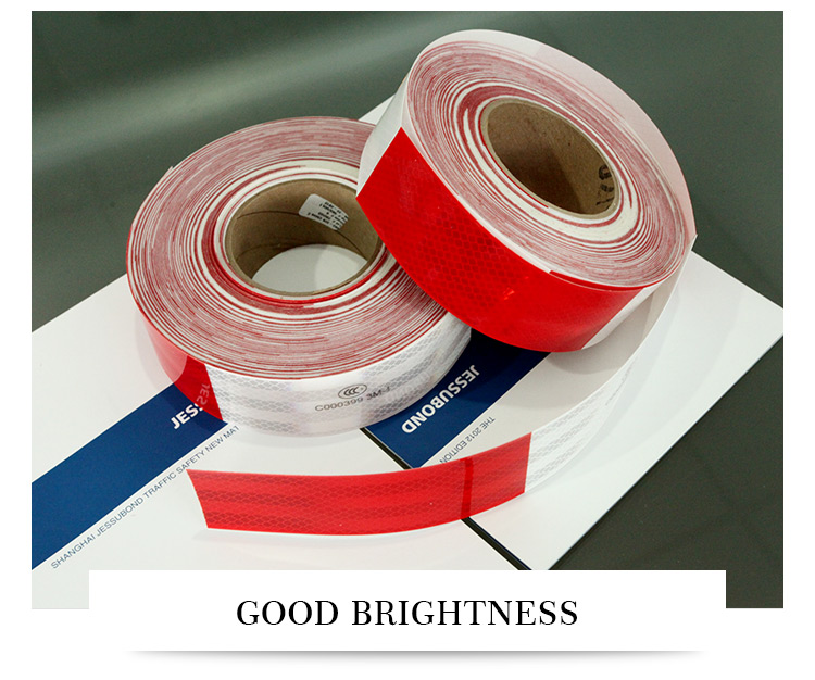 Car Adhesive 3M Clear Reflective Warning Tape Sticker Material for Roadway Safety
