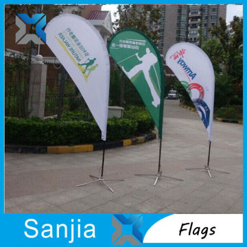 Outdoor Flagpole Material with Viny Flags & Banners