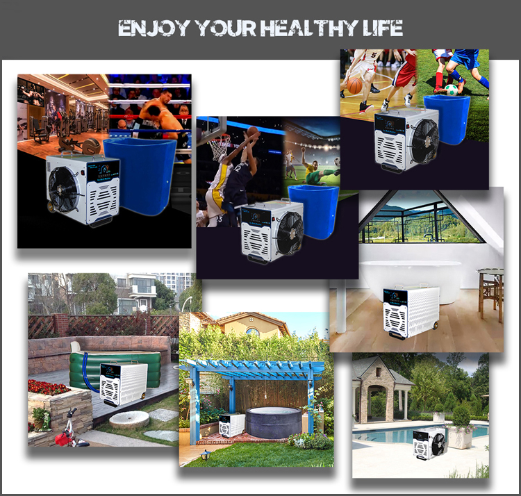 China direct manufacturer compact XP cool portable ice baths refrigerant recovery machine for recovery