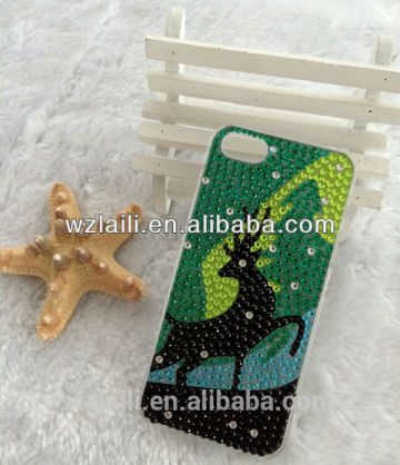 Mobile phone case for Christmas gift /christmas stickers for phone case