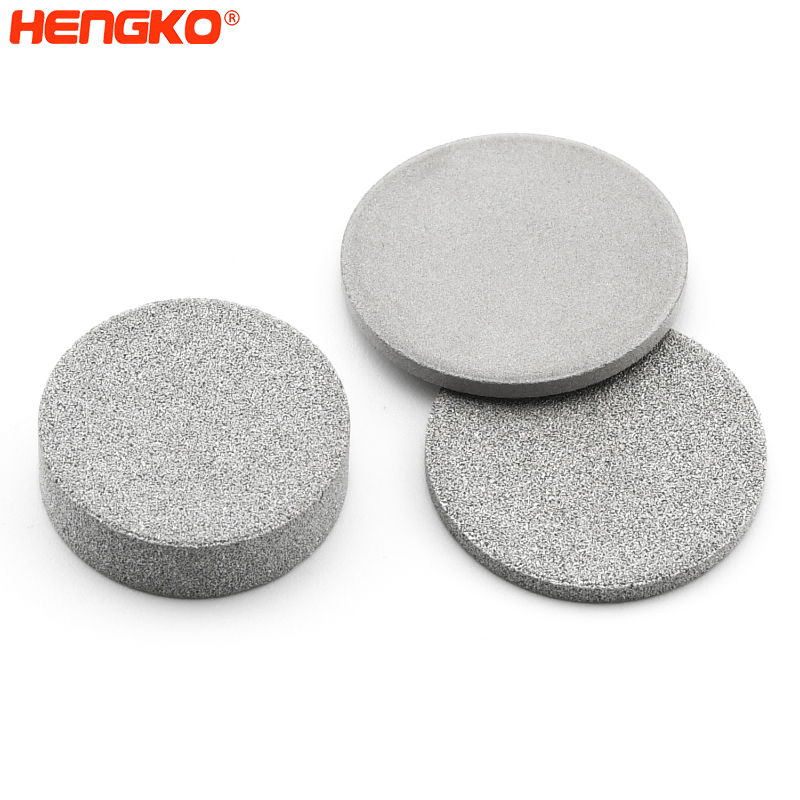 0.2um - 90 Microns Powder Microporous Sintered Stainless Steel Filter Disc 316 L Sintered Filter Disc For Medical Chemical