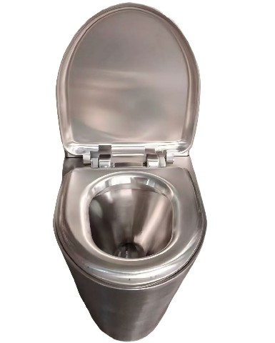 Modernes Vakuum-Toilettensystem aus Edelstahl Modern Stainless Steel Vacuum Toilet System
