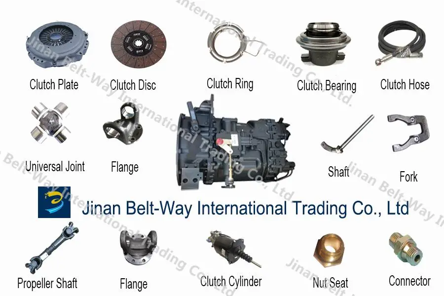 Truck Gearbox Parts Spare Parts for Shacman Sinotruk HOWO Foton FAW JAC Hongyan Iveco Beiben Dongfeng Wechai Engine