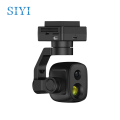 Siyi ZT6 4K 8MP 6x التصغير الرقمي للتصوير الحراري لدرجة حرارة القياس كاميرا gimbal