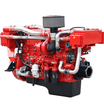 Compact structure marine engine