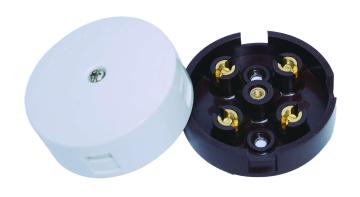 5A 4 Terminal Brown Junction Box