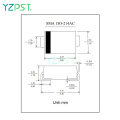 Điện áp ngược 6kV Nhựa Phục hồi nhanh Diode Diode điện áp cao