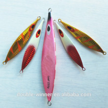 saltwater metal fish lure glow vertical lead jig