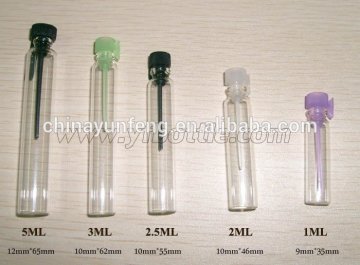 1ml, 2ml, 3ml Perfume Tester Glass Bottle, Perfume Sample Vials