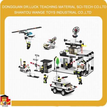 hot sale kids City police block building block toys