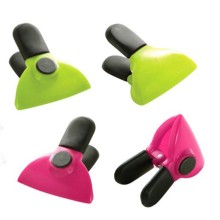 Plastic Magnetic Bag Sealing Clip/Printed Plastic Memo Clip /Multifunction Clips