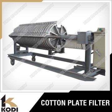 Gelatin Plate Frame Cotton Cake Filter Press