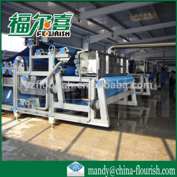 Full automatic industrial fruit and vegetable belt presser
