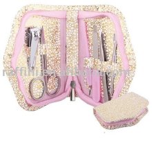 6 pcs pocket manicure $ pedicure set
