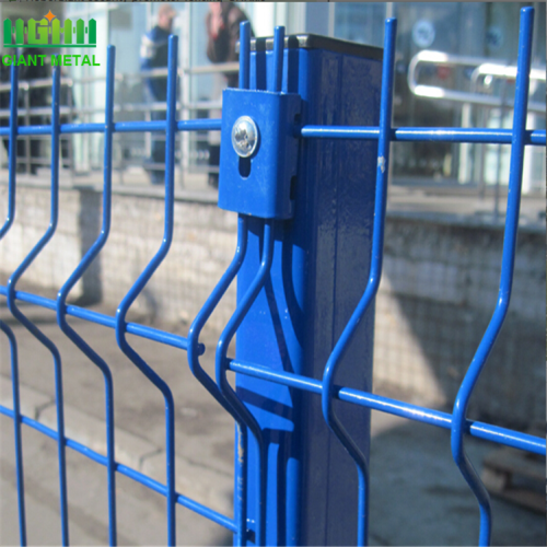 PVC Dilapisi Welded Wire Mesh Fence Panels